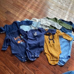 Carter’s Long Sleeve Onesies